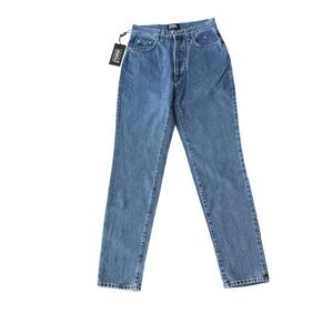 Gianfranco Ferre Straight Leg Mid-Blue Jeans